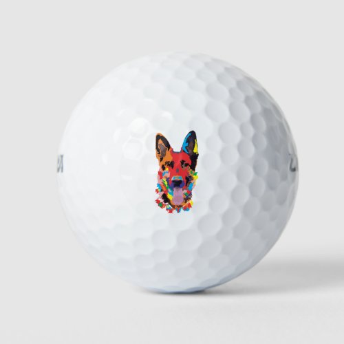 N ovćar boja golf balls