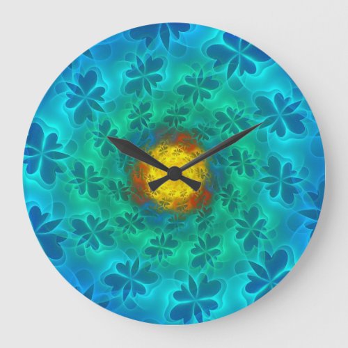 N_Space Lepidoptera Large Clock