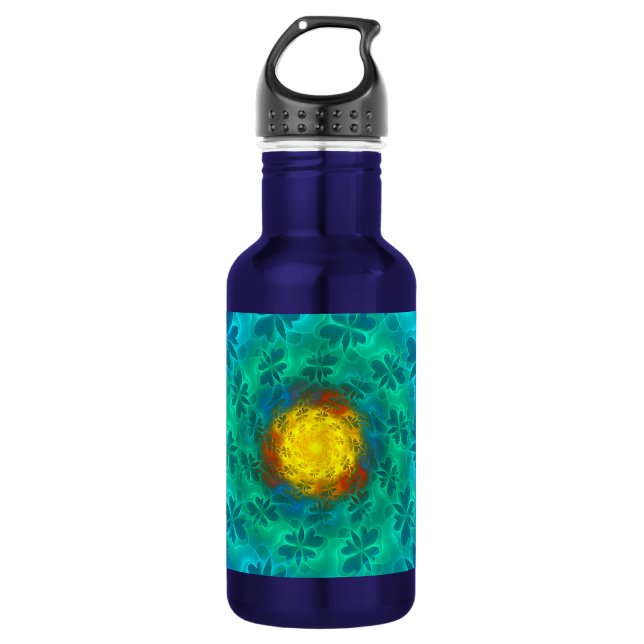 N-Space Lepidoptera Stainless Steel Water Bottle (Front)