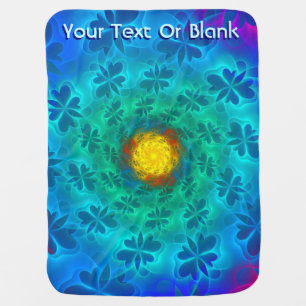 N-Space Lepidoptera Swaddle Blanket