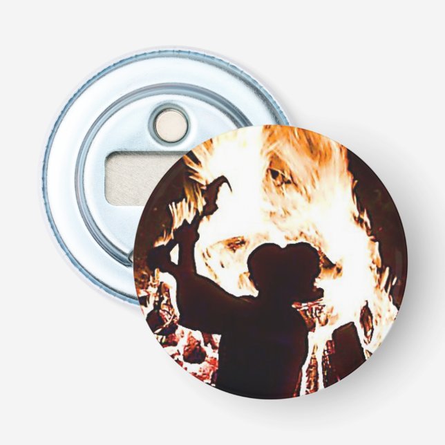 N-Steak Axe Attack Bottle Opener / Magnet (Front)