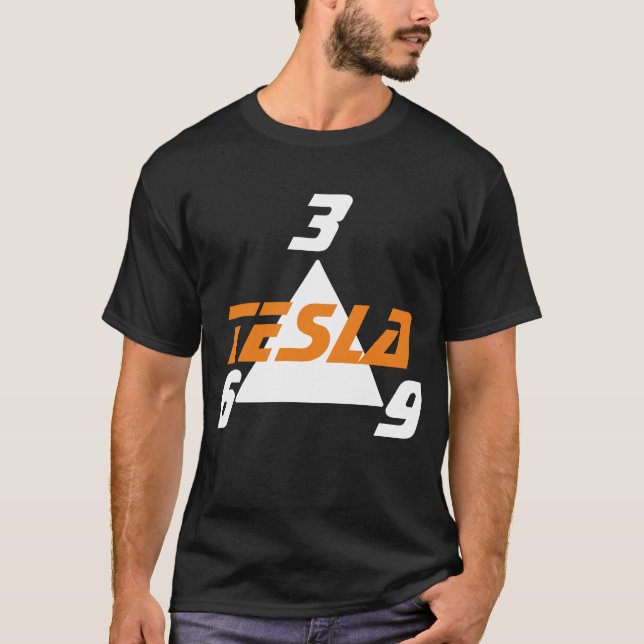 N Tesla 3, 6, 9 T-Shirt (Front)