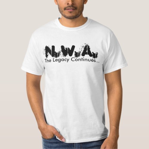 NWA The Legacy Continues T_Shirt