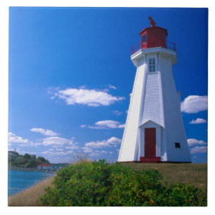 NA, Canada, New Brunswick, Campobello Island. 2 Ceramic Tile