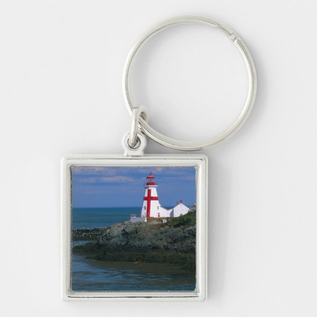 NA, Canada, New Brunswick, Campobello Island. 4 Keychain (Front)