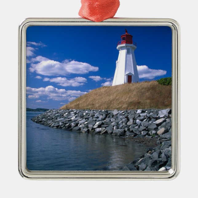 NA, Canada, New Brunswick, Campobello Island. 5 Metal Ornament (Front)