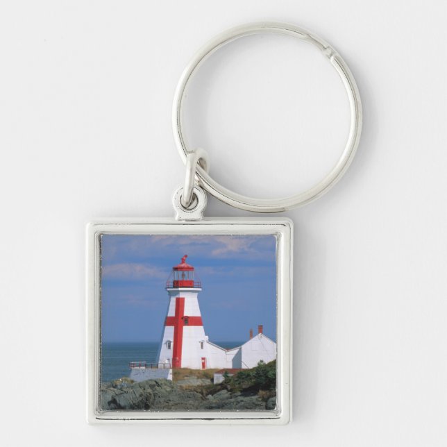 NA, Canada, New Brunswick, Campobello Island. Keychain (Front)