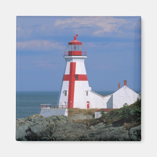 NA, Canada, New Brunswick, Campobello Island. Magnet (Front)
