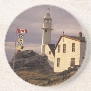 NA, Canada, Newfoundland, Lobster Cove. Lobster Drink Coaster