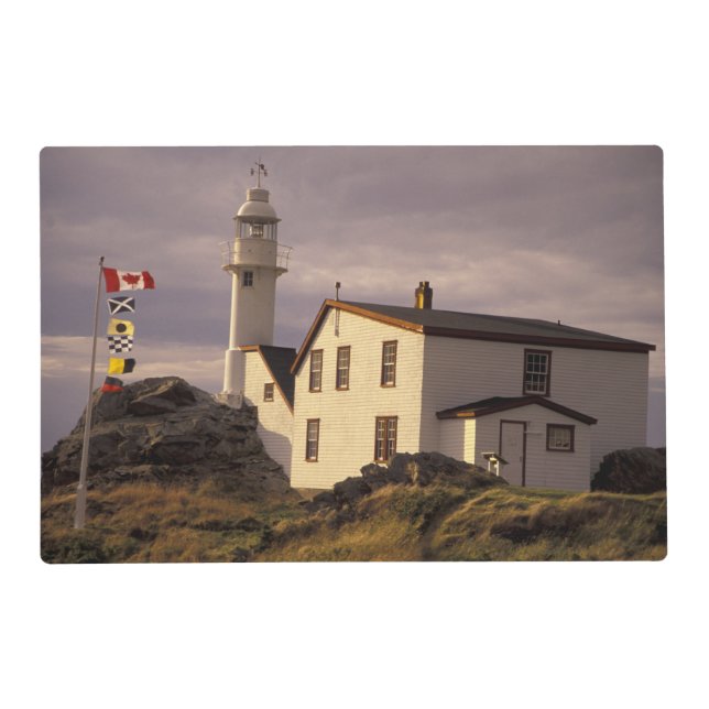 NA, Canada, Newfoundland, Lobster Cove. Lobster Placemat (Front)