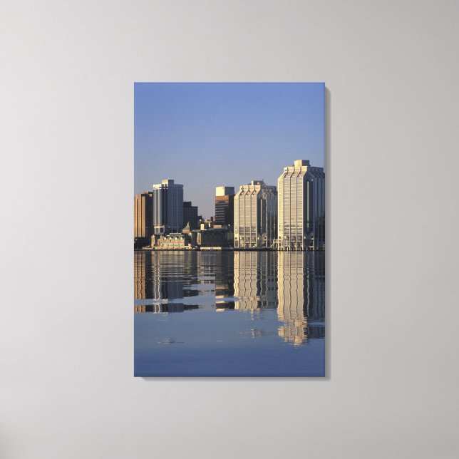 NA, Canada, Nova Scotia, Halifax. Halifax Canvas Print (Front)