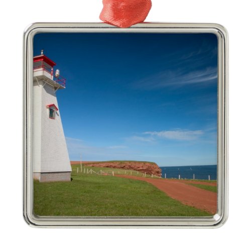 NA, Canada, Prince Edward Island. Cape Tryon Metal Ornament