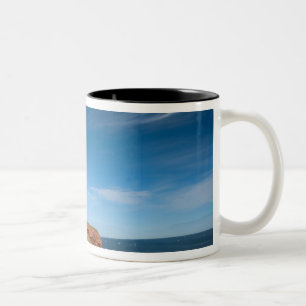 NA, Canada, Prince Edward Island. Cape Tryon Two-Tone Coffee Mug