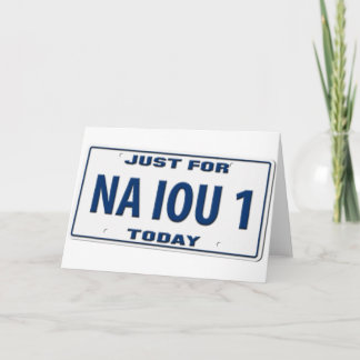 NA IOU 1 CARD