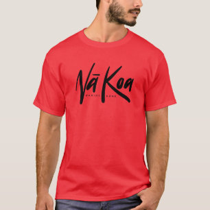 Na Kane Koa Workout Shirt (Red-Black)