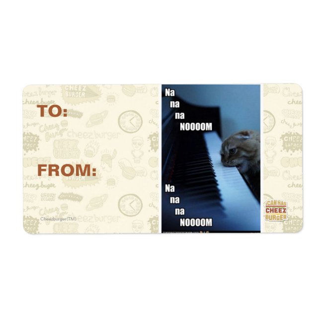 Na na na nooom label (Front)