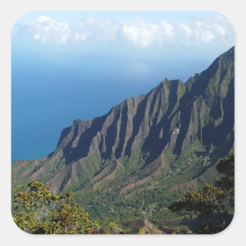 Na Pali Coast on Kauai photo sticker