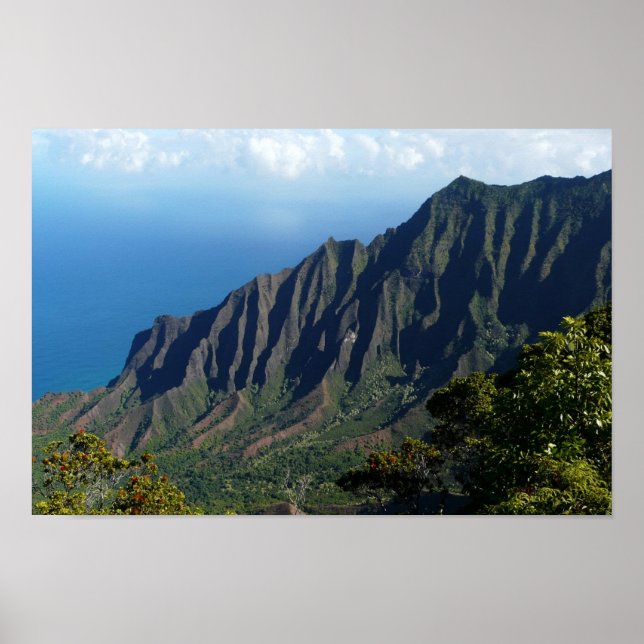 Na Pali Coast on Kauai poster (Front)