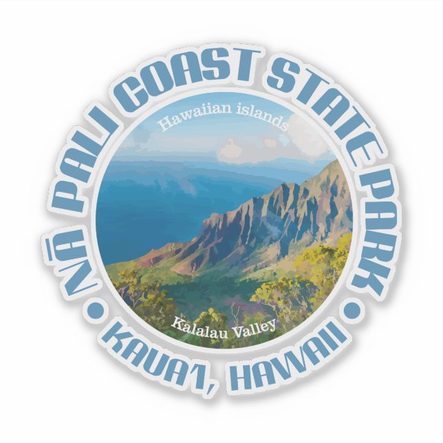 Na Pali Coast SP Sticker (Front)
