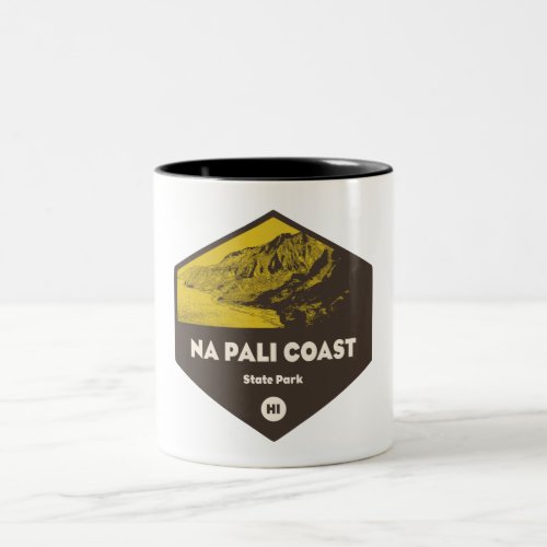Nā Pali Coast State Park Hawaii Two_Tone Coffee Mug