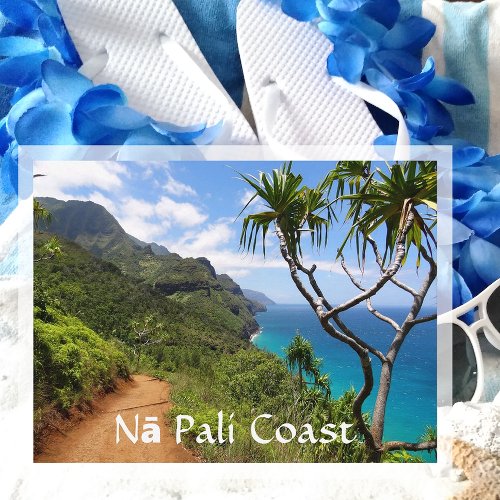 Nā Pali Coast State Park Kauai Postcard