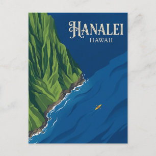 Na Pali Coast USA Postcard