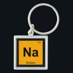 Na - Sodium Chemistry Periodic Table Symbol Keychain<br><div class="desc">Na is for Sodium
Support the science of chemistry while making others laugh with this line of products that take the chemical symbol from the periodic table that you're used to and give them another meaning altogether.</div>