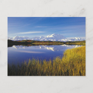 NA, USA, Alaska, Denali NP Mt. McKinley in Postcard