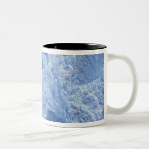 NA, USA, Alaska. Glacier crumbling into water Two-Tone Coffee Mug