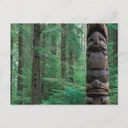 NA USA Alaska Sitka Sitka Totem Park A Postcard