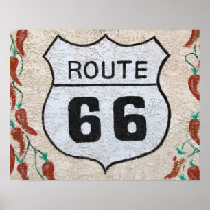 NA, USA, Arizona, Holbrook Route 66 street sign