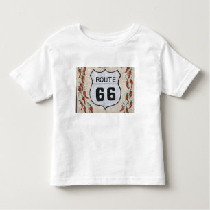 NA, USA, Arizona, Holbrook Route 66 street sign Toddler T-shirt