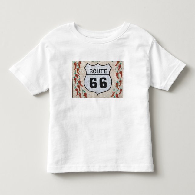 NA, USA, Arizona, Holbrook Route 66 street sign Toddler T-shirt (Front)