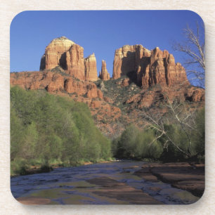 NA, USA, Arizona, Sedona. Cathedral Rock and Oak Coaster