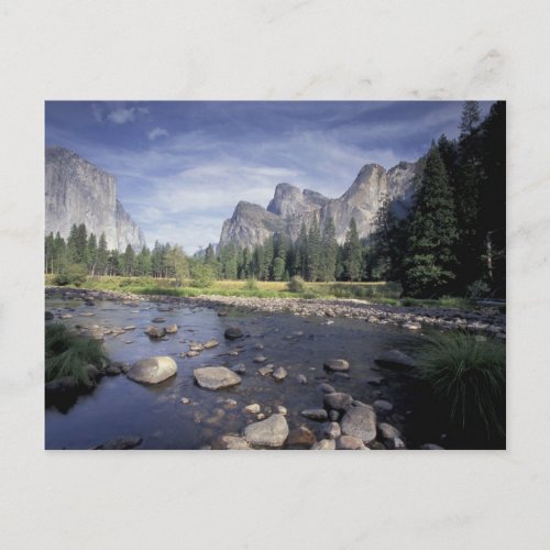 NA USA California Yosemite NP Valley view Postcard
