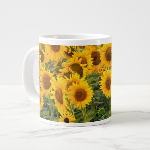 Na USA Colorado Sunflowers Large Coffee Mug