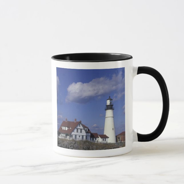 NA, USA, Maine, near Portland, Portland Head Mug (Right)
