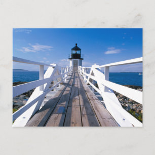 NA, USA, Maine, Port Clyde. Marshall Point 2 Postcard