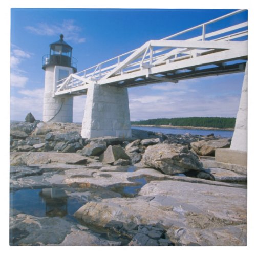 NA USA Maine Port Clyde  Marshall Point Tile