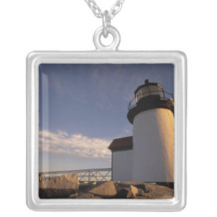 NA, USA, Massachusetts, Nantucket Island, 3 Silver Plated Necklace