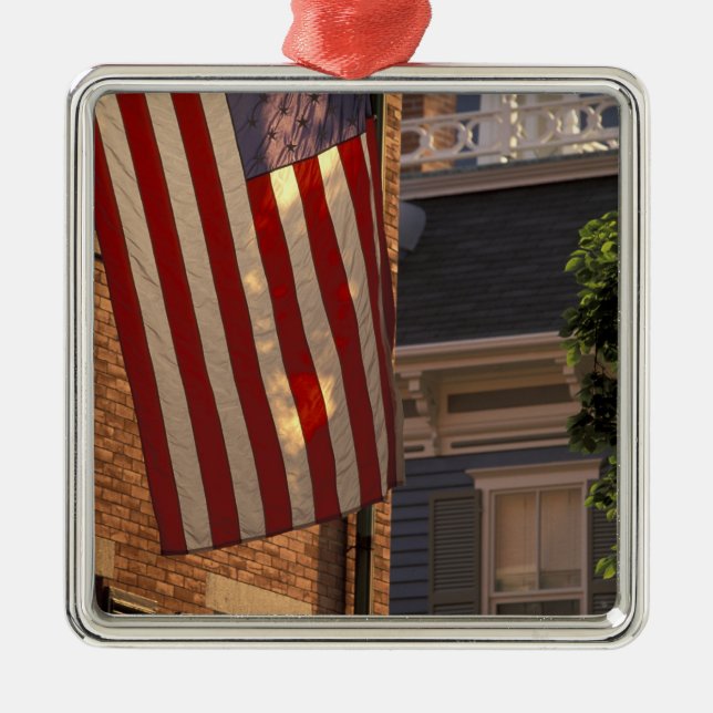 NA, USA, Massachusetts, Nantucket Island, Metal Ornament (Front)
