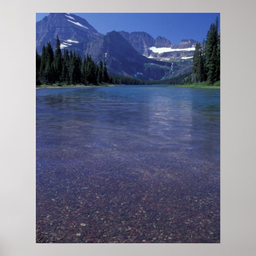 NA USA Montana Glacier National PArk Poster