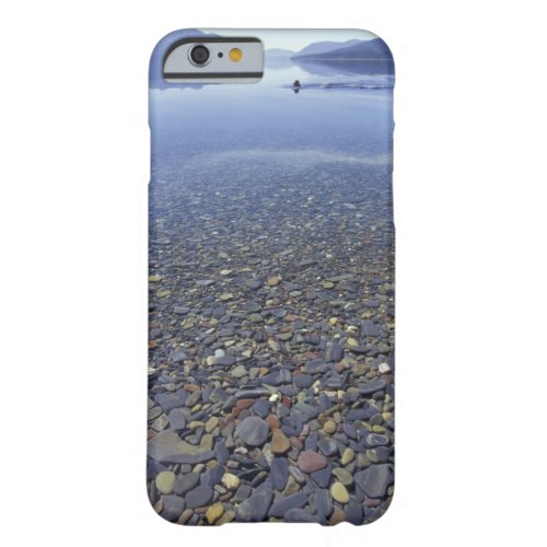 NA USA Montana Glacier NP Rocks in Lake Barely There iPhone 6 Case