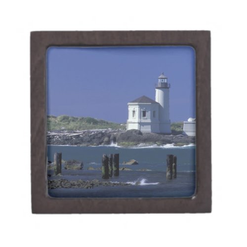 NA USA Oregon Bandon Coquille Lighthouse Gift Box