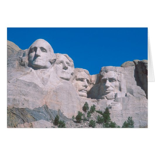 NA, USA, SD, Mount Rushmore. (Front Horizontal)