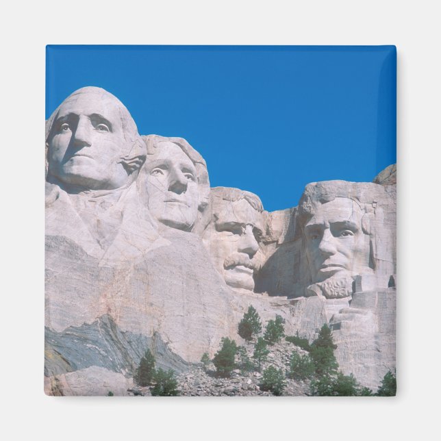 NA, USA, SD, Mount Rushmore. Magnet (Front)