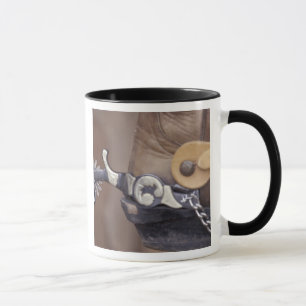 NA, USA, Texas, Lubbock Cowboy boot and spur Mug