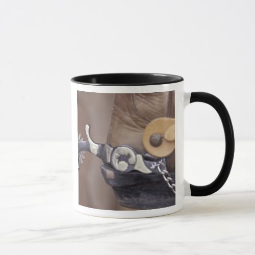 NA USA Texas Lubbock Cowboy boot and spur Mug