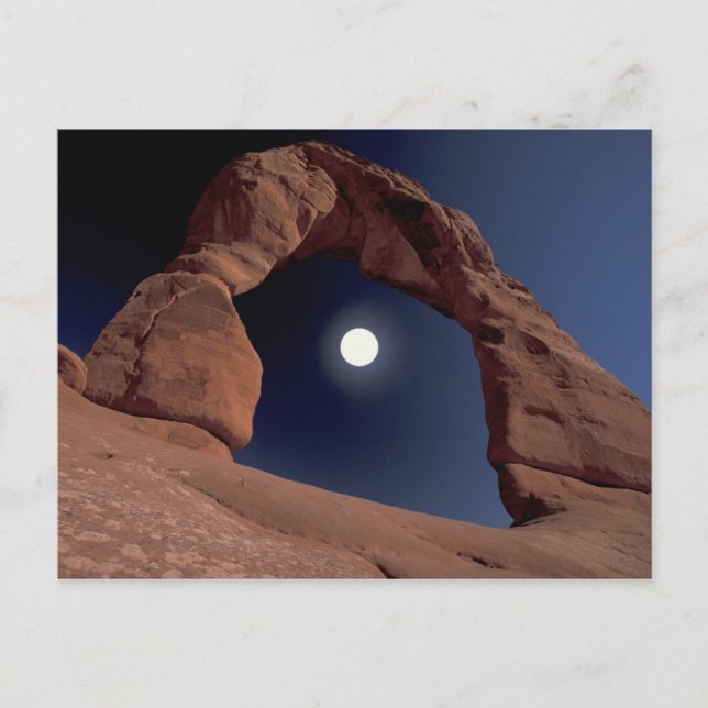 NA, USA, Utah, Arches National Park. Delicate Postcard (Front)