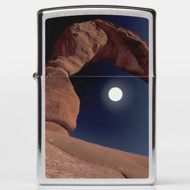 NA, USA, Utah, Arches National Park. Delicate Zippo Lighter (Front)